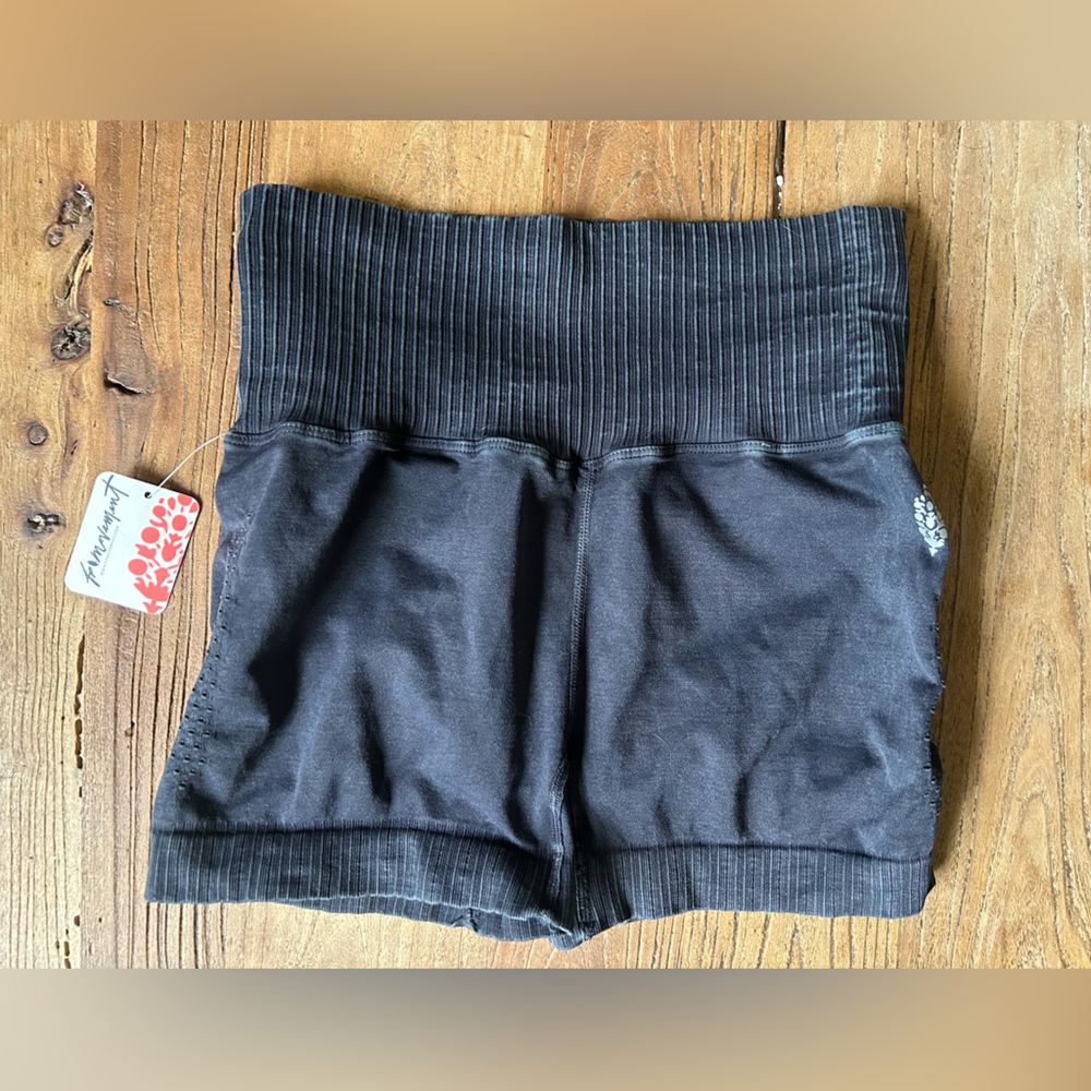 Free People Movement Good Karma Biker Shorts
